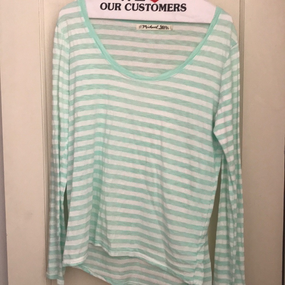 Michael Stars Scoop Neck Longsleeve Shirt